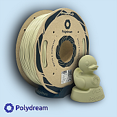 Пластик PLA Polydream Галочный серый Ø1,75мм Вес: 1.2 кг
