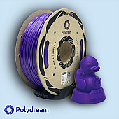 Пластик PLA Silk Polydream Фиолетовый перламутр Ø1,75мм Вес: 1.2кг