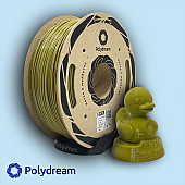 Пластик PETG Polydream Зелено-бежевый (оливковый) Ø1,75мм Вес: 1.2 кг
