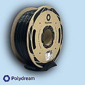Пластик NYLON(нейлон, полиамид-6) Polydream Черный Ø1,75мм Вес: 0.6 кг