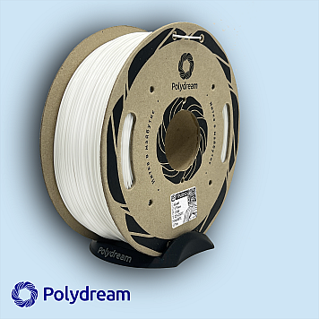Пластик TPU D50 Polydream Белый Ø1,75мм Вес: 0.6 кг