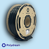 Пластик TPU D50 Polydream Черный Ø1,75мм Вес: 1.1 кг