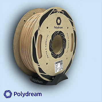 Пластик TPU D50 Polydream Бежевый Ø1,75мм Вес: 0.6 кг