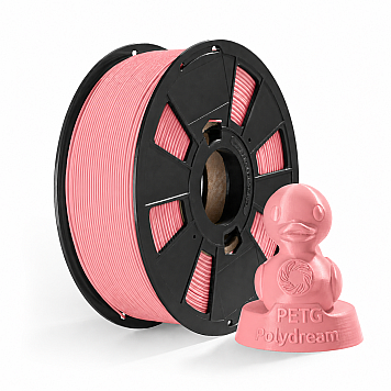 Пластик PETG Polydream Светло-розовый Ø1,75мм Вес: 1.2 кг