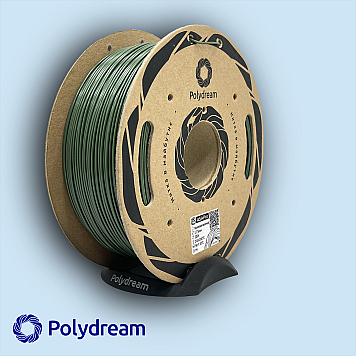 Пластик ASA Pro Polydream Хромовый зеленый (Хаки) Ø1,75мм Вес: 0.5 кг