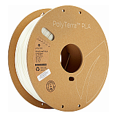 Пластик PLA Polymaker PolyTerra Cotton White (белый хлопок) Ø1,75мм Вес: 1кг