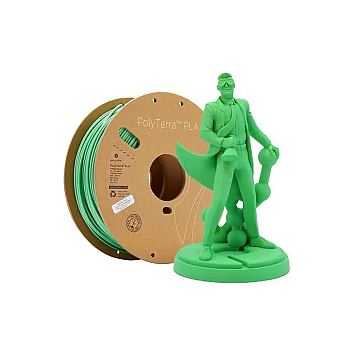 Пластик Polymaker PolyTerra PLA Зеленый Green Forest Ø1,75 мм Вес: 1 кг