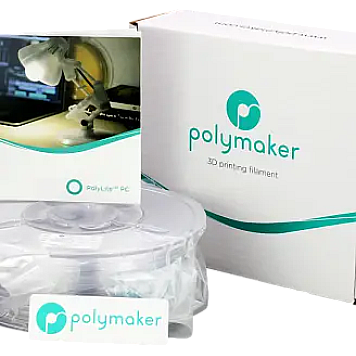 Пластик Polymaker PolyLite PC Прозрачный Ø1,75 мм Вес: 1 кг