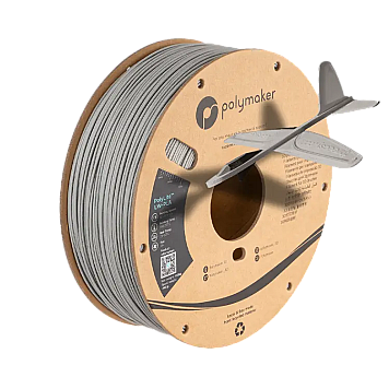 Пластик Polymaker Polysonic PLA Серый Ø1,75 мм Вес: 1 кг