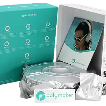 Пластик Polymaker PolyLite PETG Белый Ø1,75 мм Вес: 1 кг