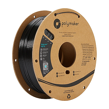 Пластик PET-G Polymaker PolyLite Черный Ø1,75мм Вес: 1кг