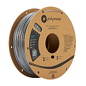 Пластик PET-G Polymaker PolyLite Cеребряный Ø1,75мм Вес: 1кг
