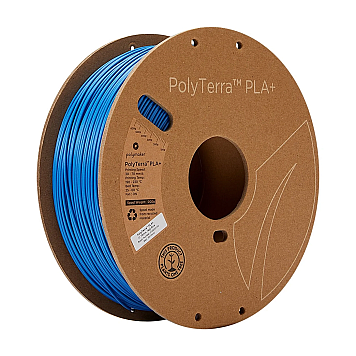 Пластик PLA PLus Polymaker PolyTerra Синий Ø1,75мм Вес: 1кг