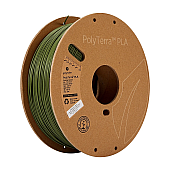 Пластик PLA Polymaker PolyTerra армейский темно-зеленый Ø1,75мм Вес: 1кг