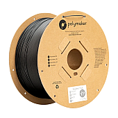 Пластик PLA Polymaker PolyTerra Черный древесный уголь Ø1,75мм Вес: 3кг