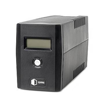 ИБП (UPS) линейно-интерактивный Qube DG 850, 850VA/480W, LCD, 2 x Schuko, RJ-45, USB