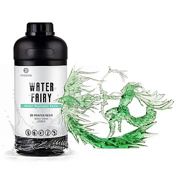 Фотополимерная смола RESIONE Water Fairy Water-washable Resin зеленый полупрозрачный 1 кг