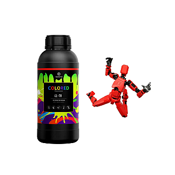 Фотополимерная смола Resione CL-TH Colored Tough Wear-resistant Resin Красная