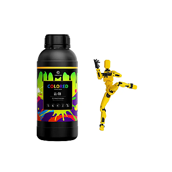 Фотополимерная смола Resione CL-TH Colored Tough Wear-resistant Resin Желтая