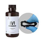 RESIONE F69 Black (Черная) Flexible Rubber-like гибкая (резина) фотополимерная смола  