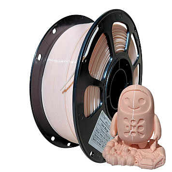 Пластик SILIKONI PETG Beige / Бежевый Ø1,75 мм, Вес: 1 кг
