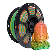 Пластик SILIKONI PETG Rainbow / Радужный Ø1,75 мм, Вес: 1 кг