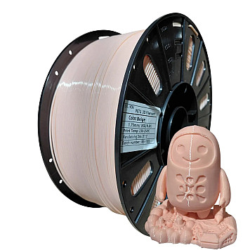 Пластик SILIKONI PETG Beige / Бежевый Ø1,75 мм, Вес: 3 кг