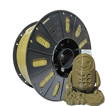 Пластик SILIKONI PETG Olive / Оливковый Ø1,75 мм, Вес: 3 кг