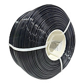 Пластик SILIKONI Refill PETG Black / Чёрный Ø1,75 мм, Вес: 3 кг