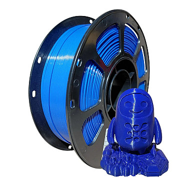 Пластик SILIKONI PLA+ Blue / Синий Ø1,75 мм, Вес: 1 кг