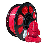 Пластик SILIKONI PLA+ Red / Красный Ø1,75 мм, Вес: 1 кг
