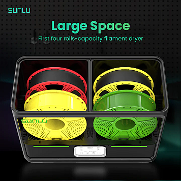 Cушка SUNLU S4 Filament Dryer на 4 катушки-1