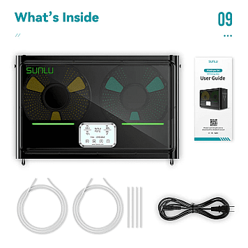 Cушка SUNLU S4 Filament Dryer на 4 катушки-11