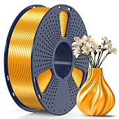 Пластик SUNLU PLA+ Silk Brass Латунный Ø1,75мм Вес: 1 кг