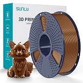 Пластик SUNLU PET-G Coffee Коричневый кофейный Ø1,75мм Вес: 1 кг