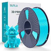 Пластик SUNLU PET-G Cyan Голубой Ø1,75мм Вес: 1 кг