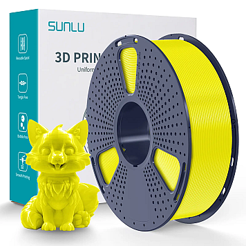 Пластик SUNLU PET-G Yellow Желтый Ø1,75мм Вес: 1 кг