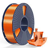 Пластик SUNLU PLA+ Silk Orange Оранжевый Ø1,75мм Вес: 1 кг