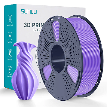 Пластик SUNLU PLA Purple Фиолетовый Ø1,75мм Вес: 1 кг