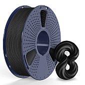 Пластик SUNLU PET-G-CF Carbon Fiber Черный Ø1,75мм Вес: 1 кг