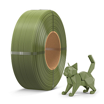 Пластик SUNLU PET-G REFILLS (Без катушки) Олива Ø1,75мм Вес: 1 кг