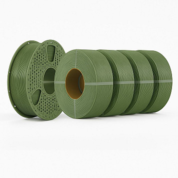 Пластик SUNLU PET-G Camouflage green Камуфляж зеленый Ø1,75мм Вес: 4 + 1 кг (набор)