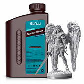Фотополимерная смола SUNLU Standard Resin Grey / Cерая Вес: 1 кг