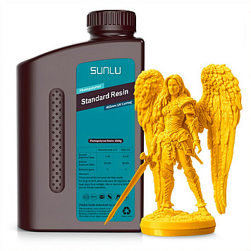 Фотополимерная смола SUNLU Standard Resin Orange / Оранжевая 1 кг