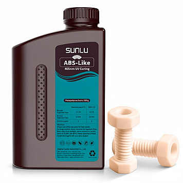 Фотополимерная смола SUNLU ABS Like Resin Beige / Бежевая 1 кг