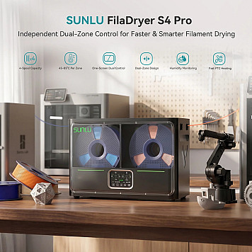 Сушка SUNLU FilaDryer S4 Pro на 4 котушки-2