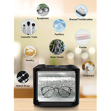 Ультразвуковой очиститель SUNLU Ultrasonic Cleaner 2.7L with Multi-Speed Options and Time Control-6