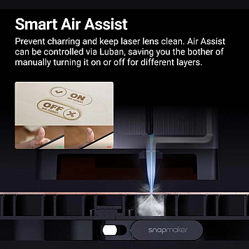 Лазерный гравер и резак Snapmaker Ray 40 Вт с Air Assist-4