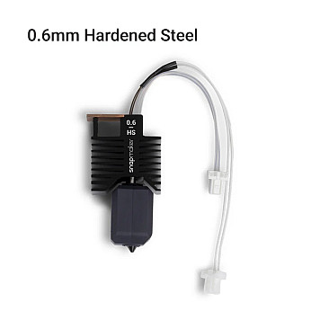 Комплект хотенда (Hotend) экструдера для 3D принтера Snapmaker U1. Закалённая сталь 0.6 мм
