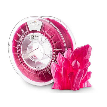 Пластик SPECTRUM PLA CRYSTAL FROZEN BERRY Ø1,75мм Вес: 1кг